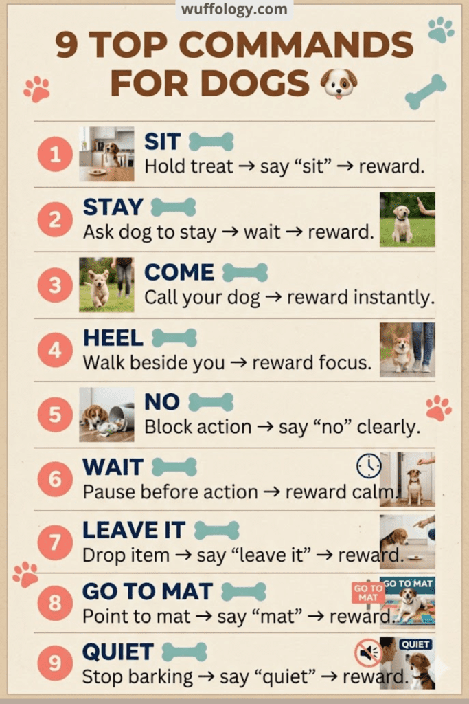 9 Top Commands for Dogs That Instantly Improve Obedience Fast