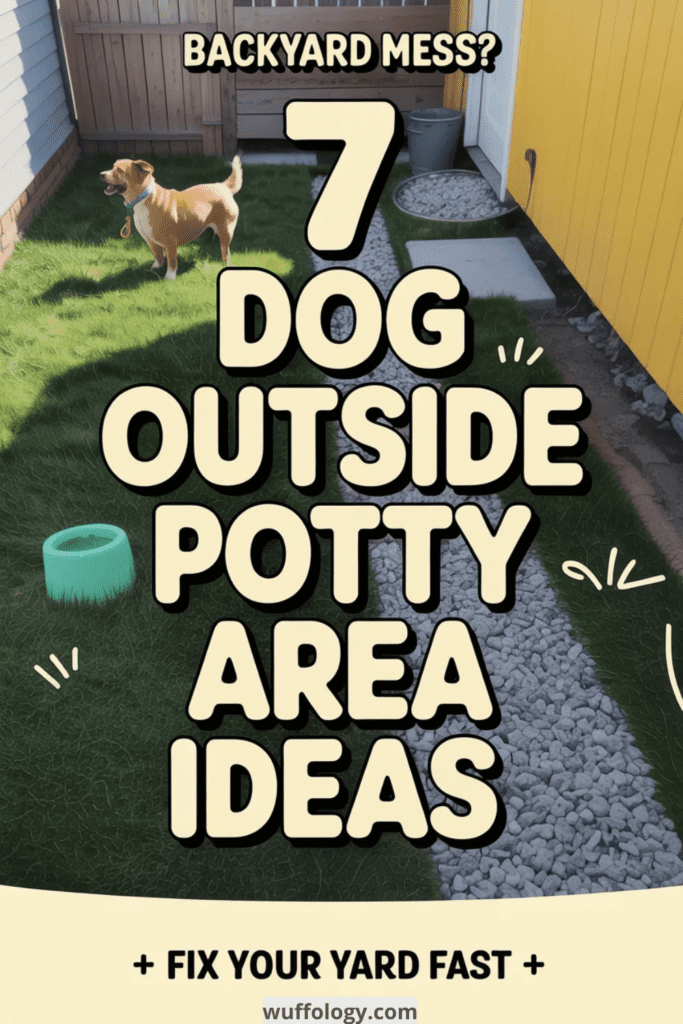Dog Outside Potty Area Ideas: 7 Genius Backyard Fixes You Can Do Today