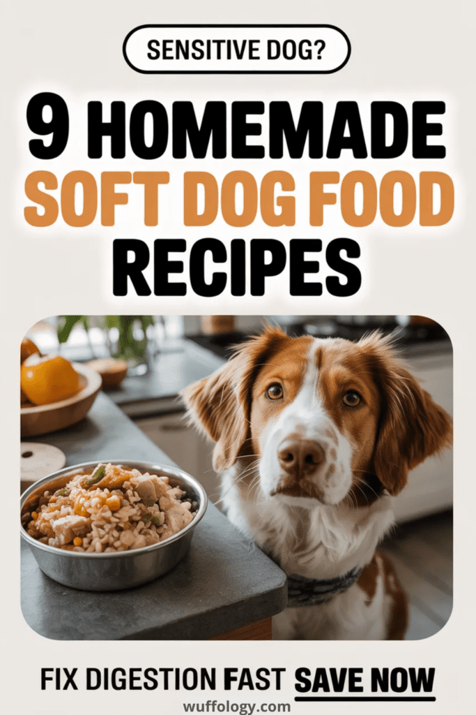 Homemade Soft Dog Food Recipes: 9 Comforting Meals That Heal Digestion Fast