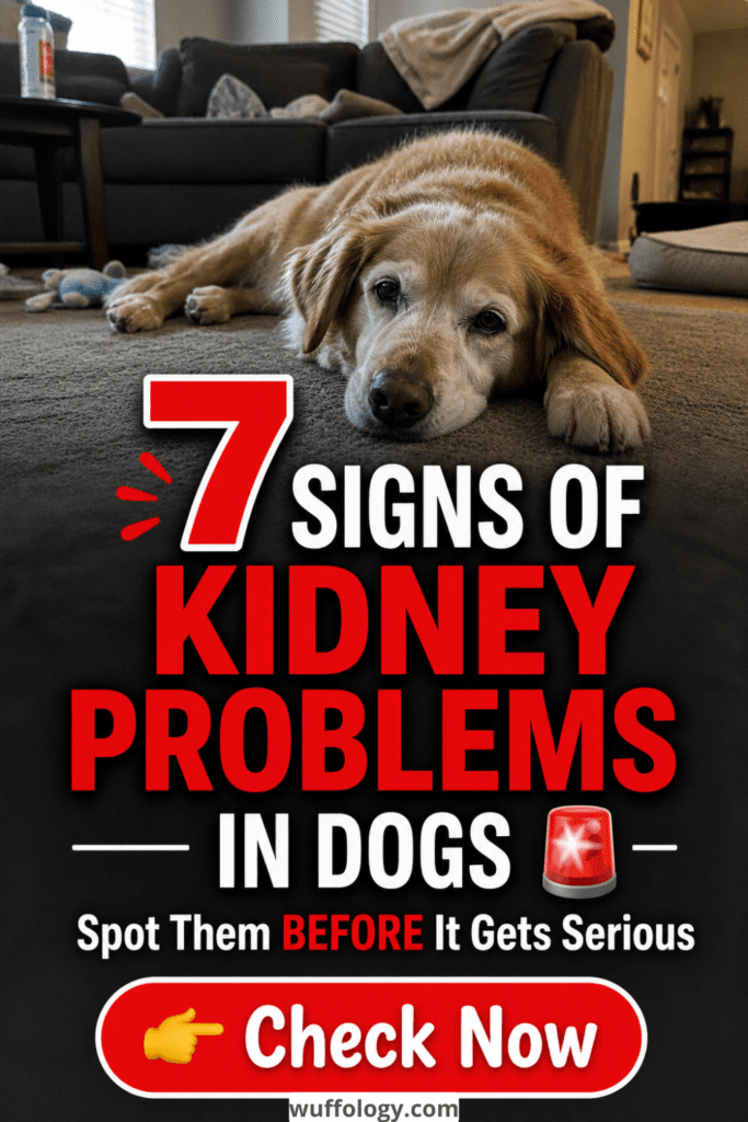 Signs of Kidney Problems in Dogs: 7 Urgent Red Flags Every Owner Must Spot Early