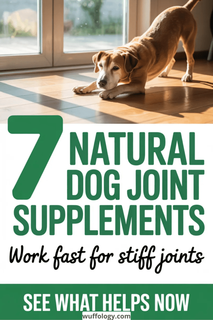 7 Natural Supplements for Dog Joints That Work Faster Than You Think