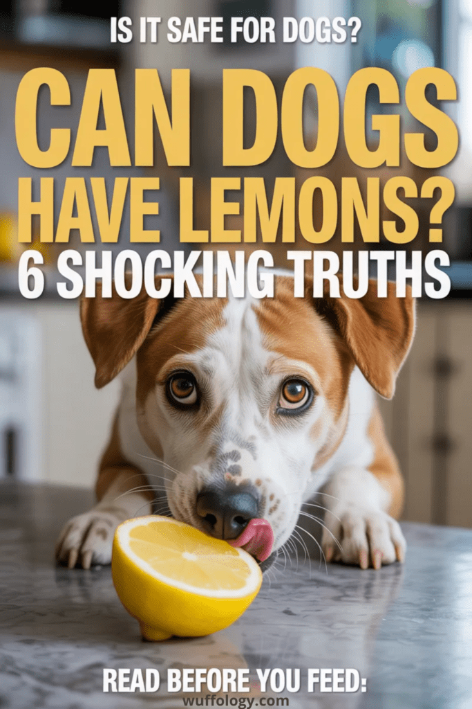 Can Dogs Have Lemons? 6 Vet-Backed Answers That Protect Your Dog Fast