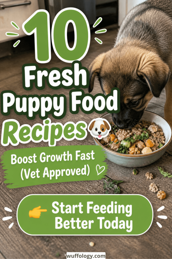 10 Fresh Puppy Food Recipes That Boost Growth Fast (Vet-Approved)