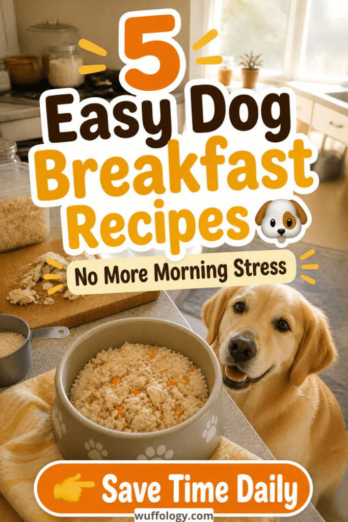 What I Feed My Dog Every Morning: 5 Homemade Dog Food Breakfast Recipes