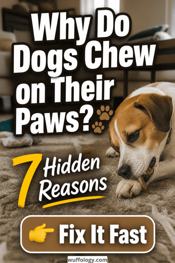 Why Do Dogs Chew on Their Paws? The Hidden Reasons Vets Don’t Always Explain