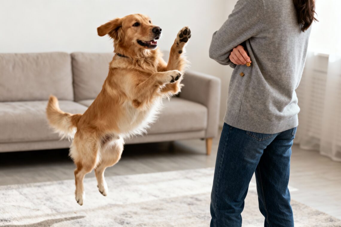 how to stop dog from jumping on people?