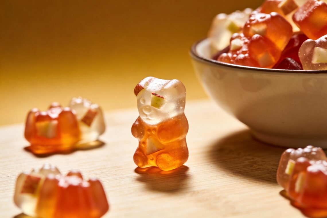 Apple Yogurt Dog Gummies That Support Digestion (Dogs Go Crazy for These!)