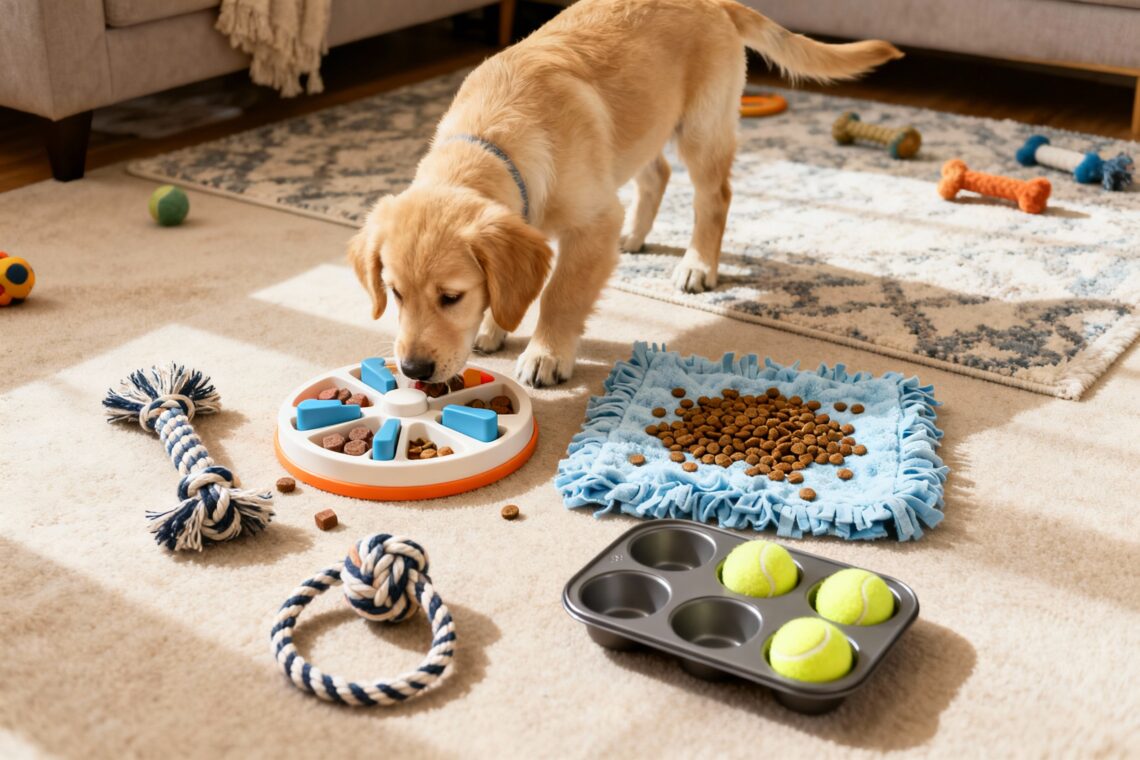 DIY Dog Games: Easy Enrichment Activities Your Pup Will Love at Home