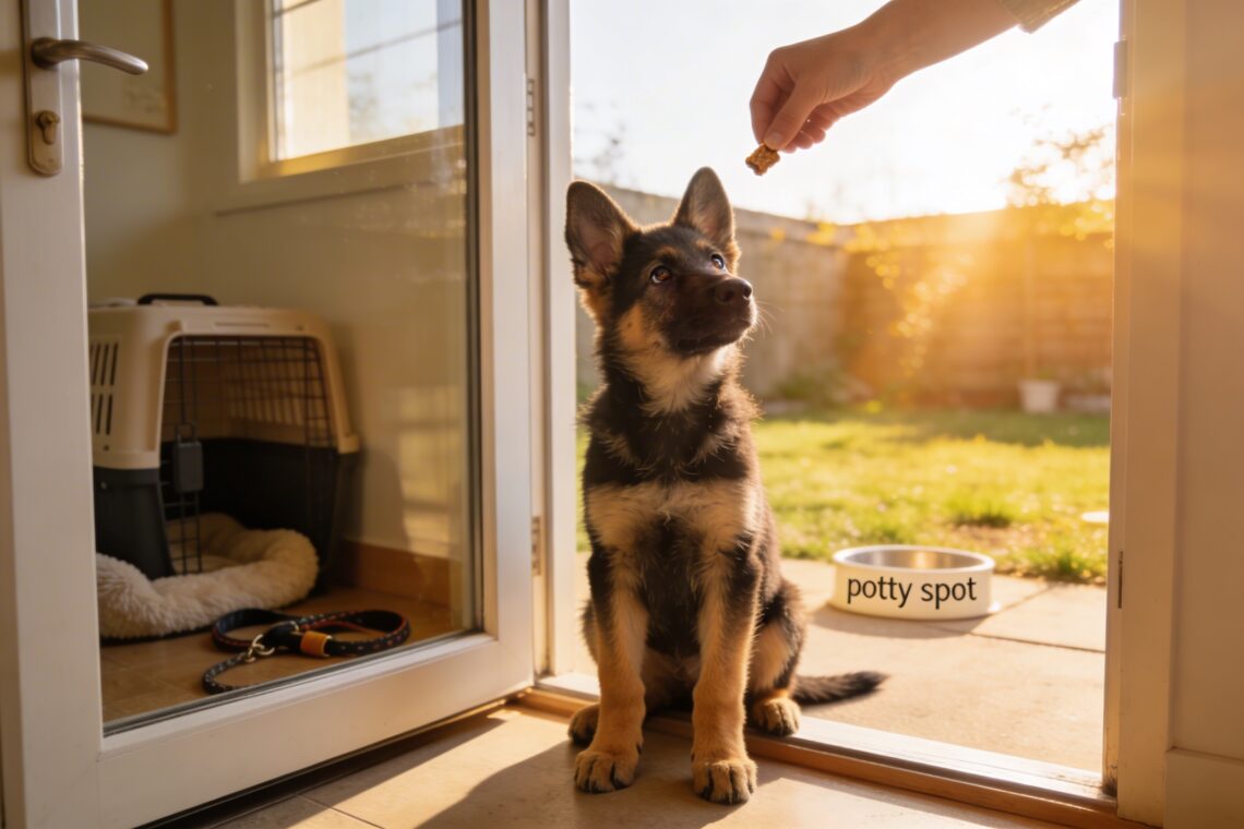 How to Potty Train a German Shepherd Puppy Using the 3-Day Reset Method