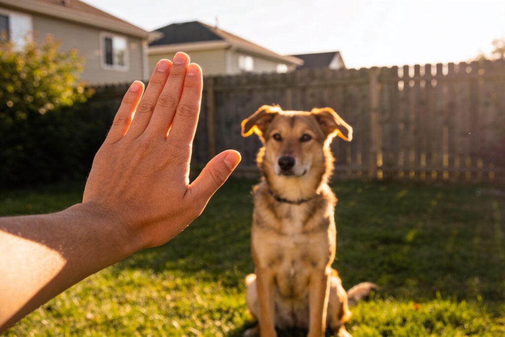 Stop Yelling! 15 Powerful Hand Commands for Dogs That Get Instant Results Now