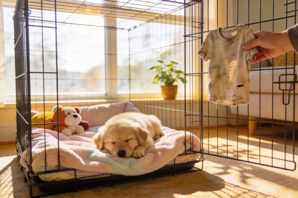 How to Stop Puppy From Crying in Crate at Night?