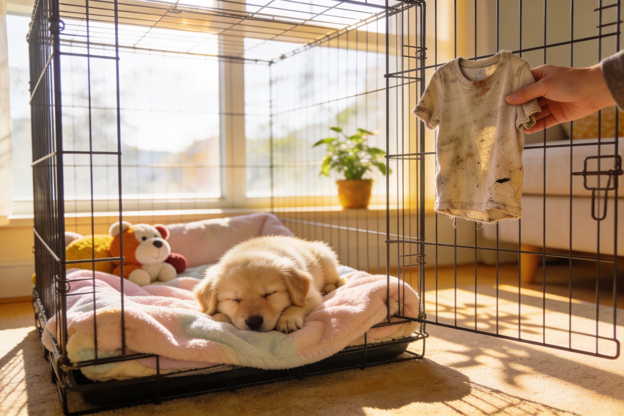 How to Stop Puppy From Crying in Crate at Night?