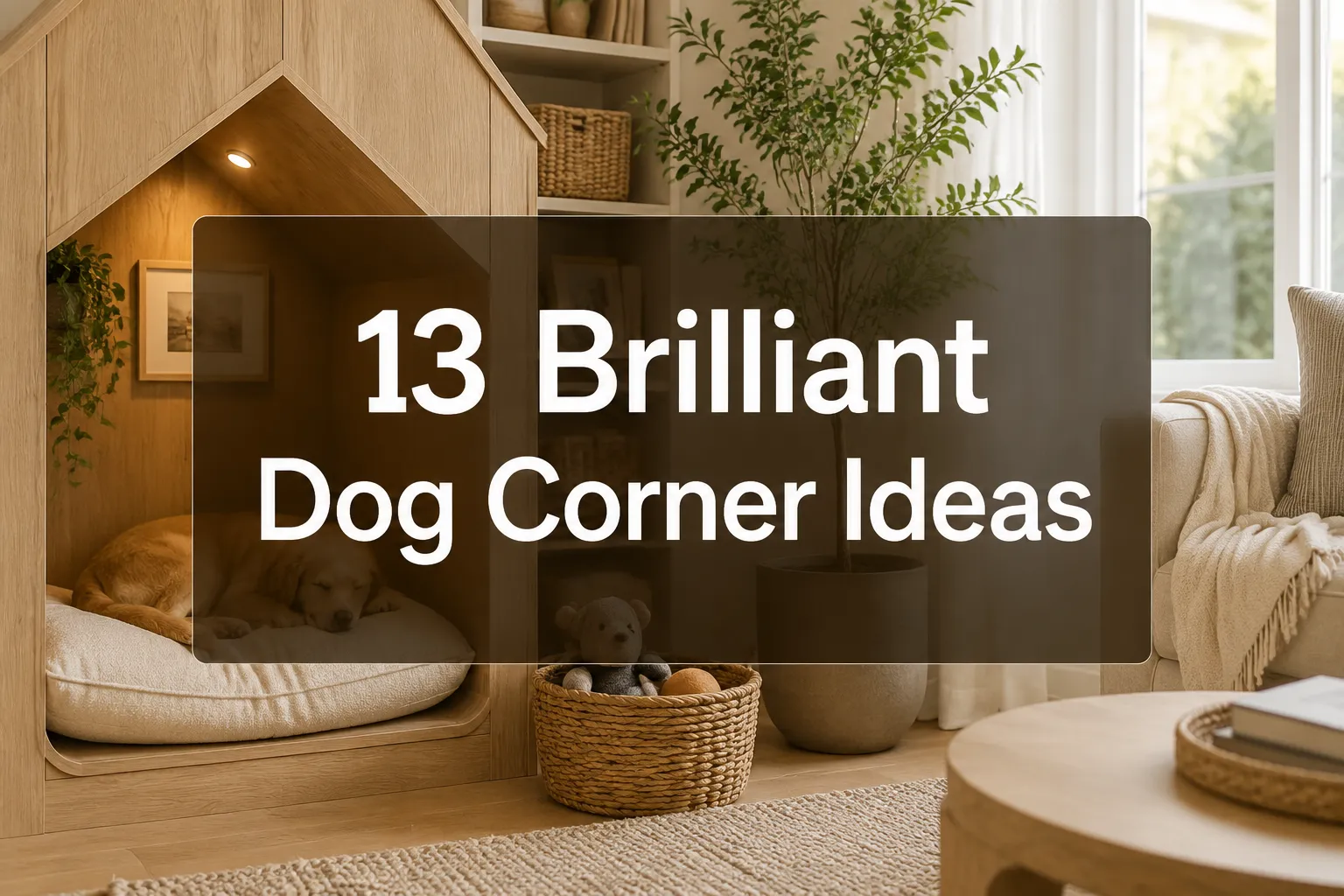 13 Brilliant Dog Corner Ideas for Small Spaces That Look Surprisingly Stylish