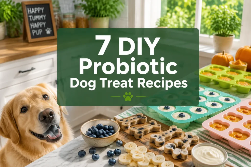 7 DIY Probiotic Dog Treat Recipes That Can Transform Your Dog's Gut Health