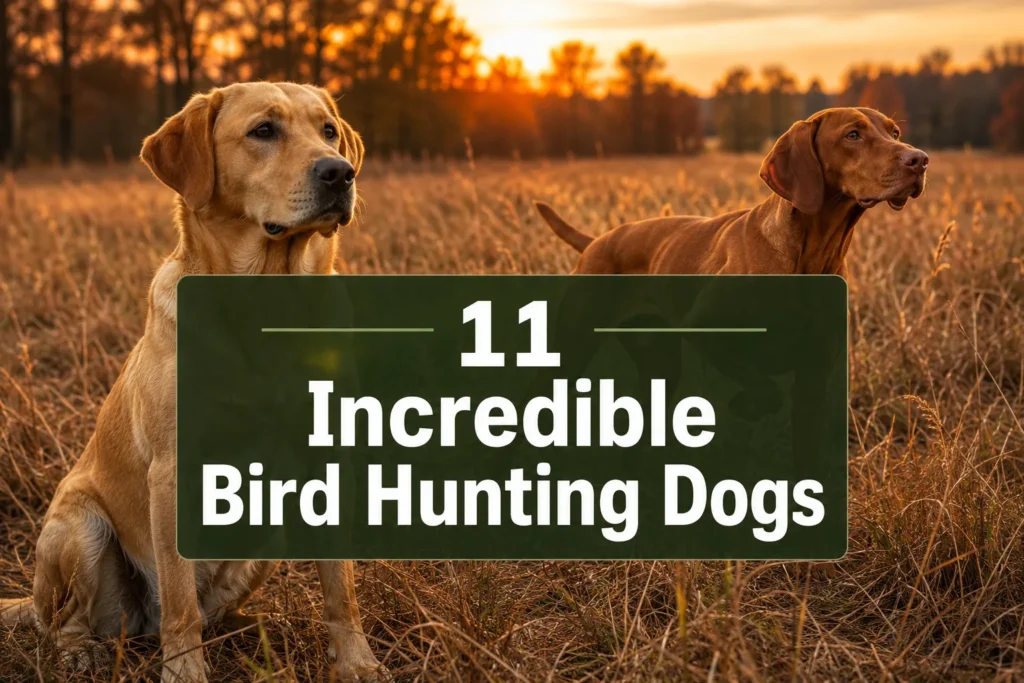 11 Incredible Bird Hunting Dogs That Outperform Every Other Breed