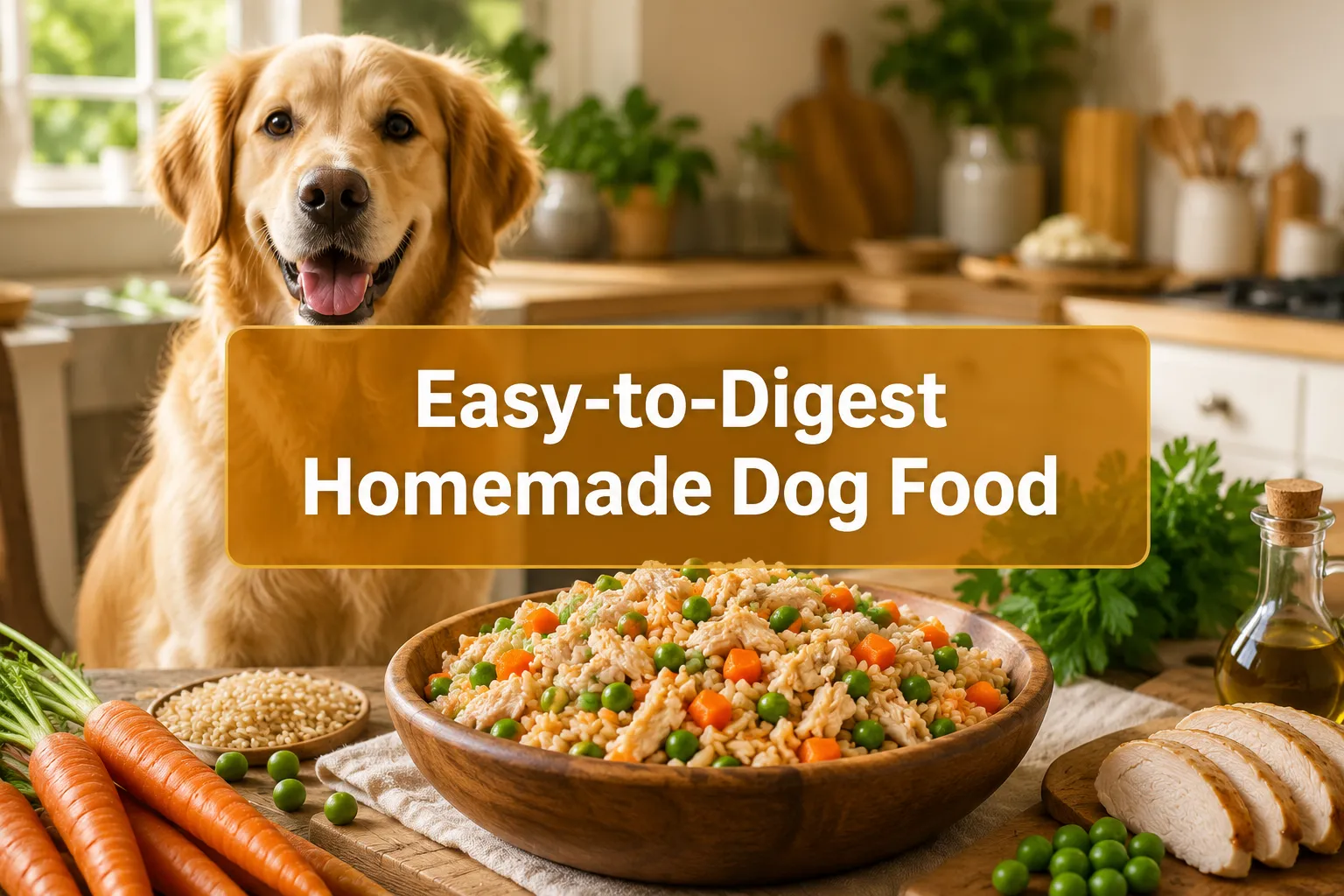 11 Easy-to-Digest Homemade Dog Food Recipes Every Dog With Tummy Issues Needs