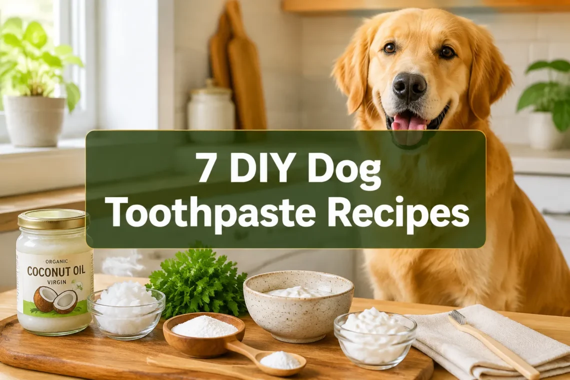 7 DIY Dog Toothpaste Recipes That Instantly Freshen Bad Breath Naturally
