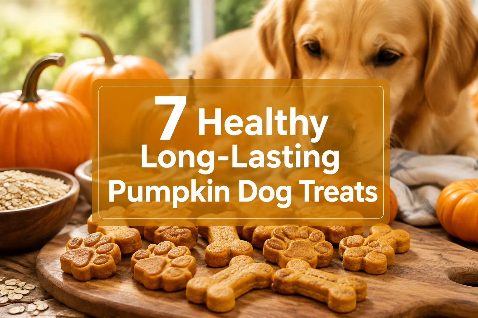 7 Healthy Long-Lasting Pumpkin Dog Treats That Dogs Can't Stop Chewing