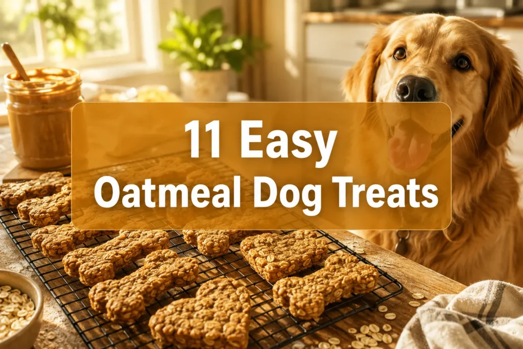 11 Easy Oatmeal Dog Treats That Keep Your Pup Happy and Begging for More