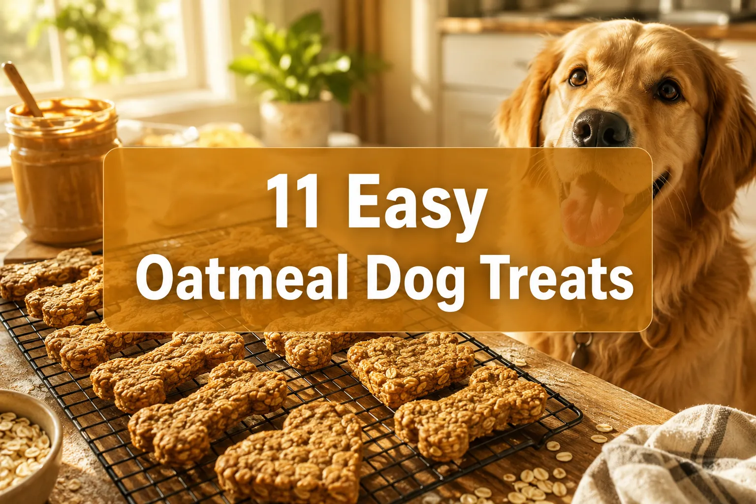 11 Easy Oatmeal Dog Treats That Keep Your Pup Happy and Begging for More