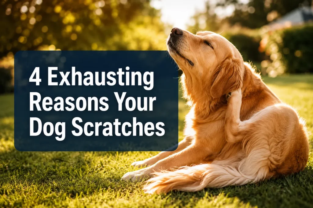 Why Do Dogs Scratch All the Time? 4 Exhausting Reasons (Plus the 1-Step Bath Trick)