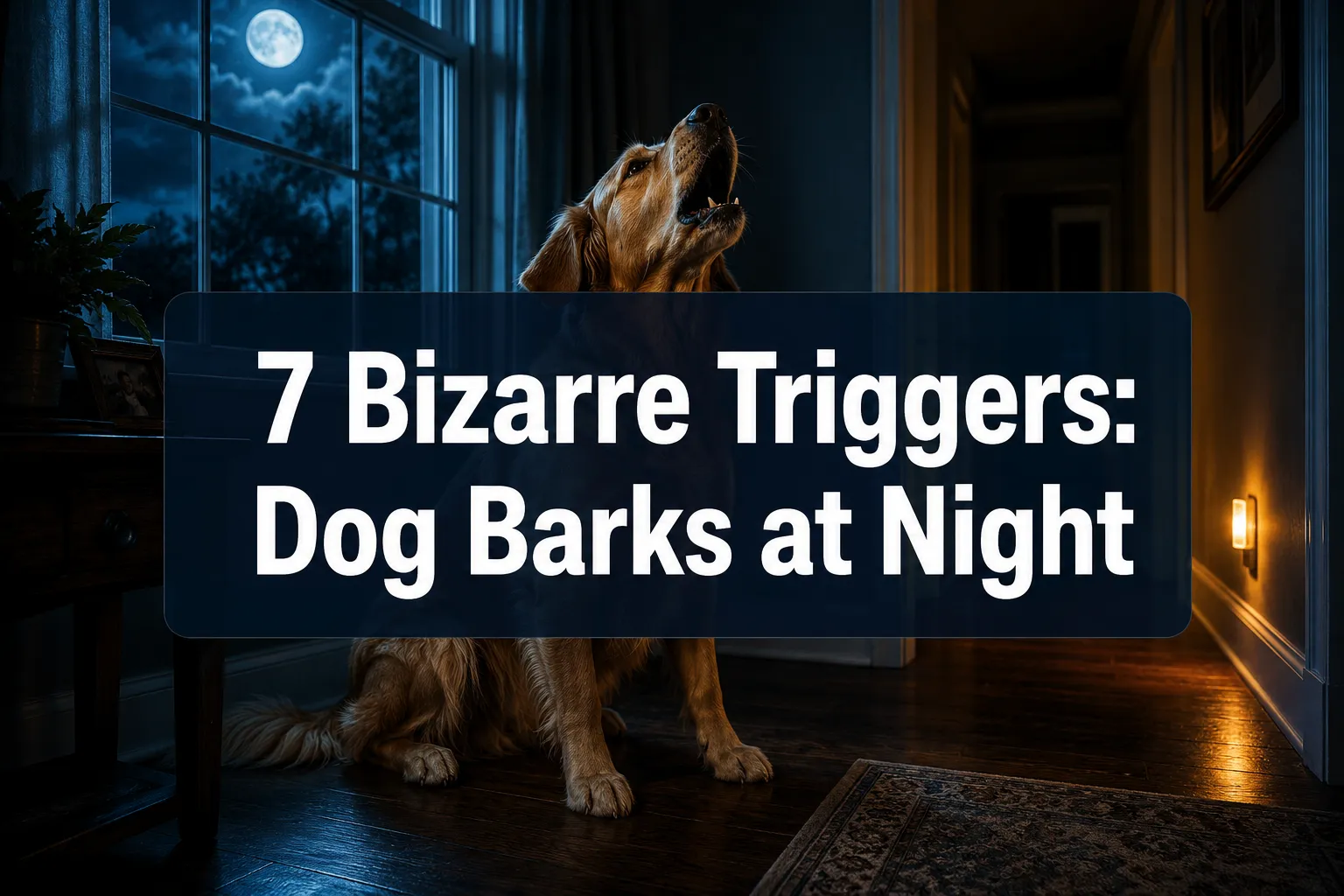 Why Do Dogs Bark at Night? 7 Bizarre Triggers (And How to Stop the Noise Instantly)