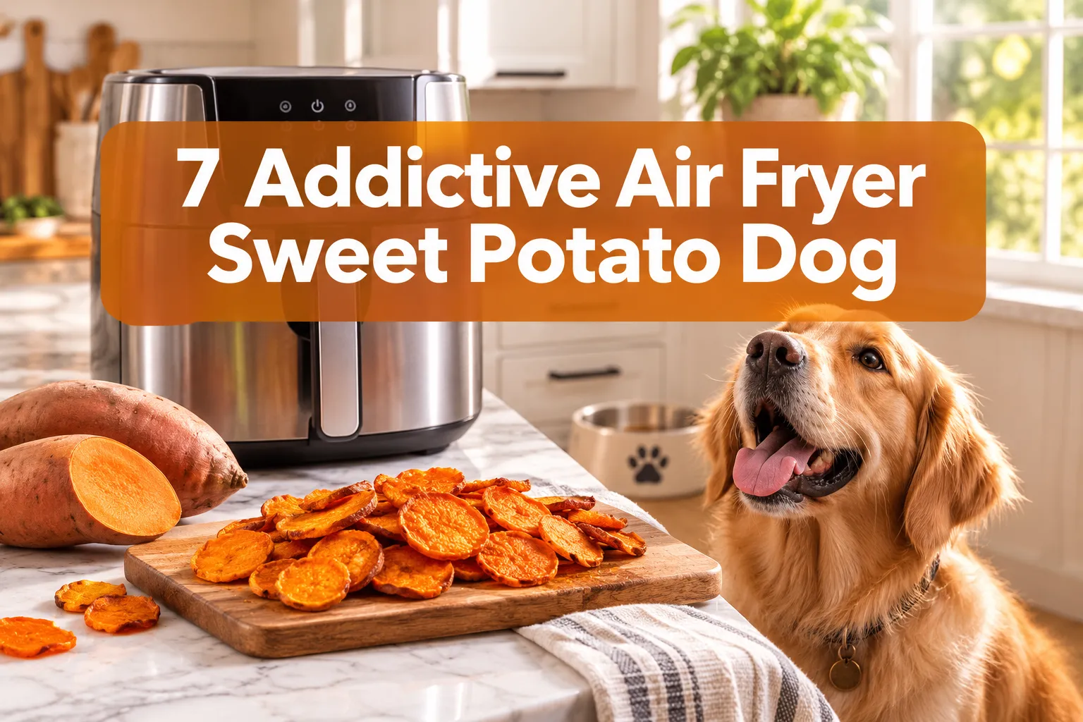 7 Addictive DIY Sweet Potato Dog Treats Air Fryer Recipes You Can Make in Under 15 Minutes