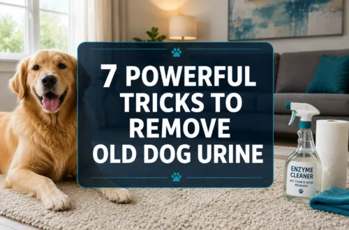 7 Powerful Tricks to Remove Old Dog Urine Stains From Carpet for Good