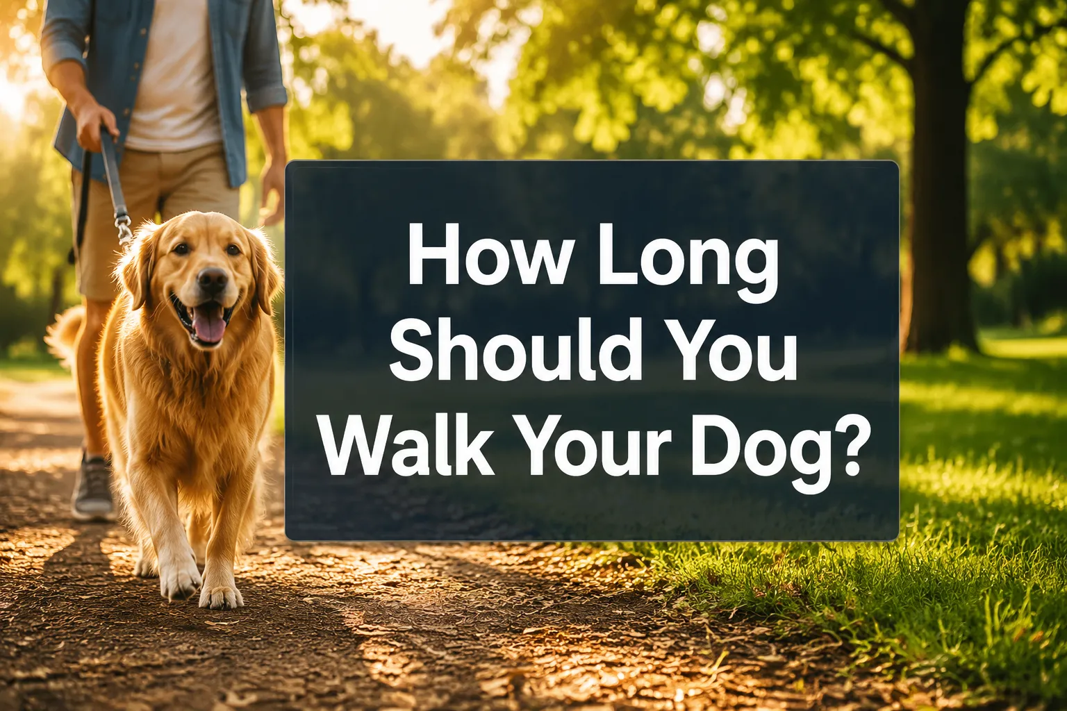 How Long Should You Walk Your Dog? 7 Surprising Signs You're Doing Too Much