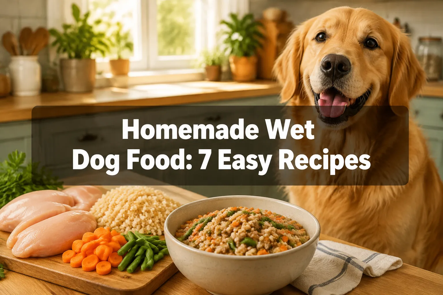 How to Make Homemade Wet Dog Food: 7 Easy Recipes Dogs Go Crazy For