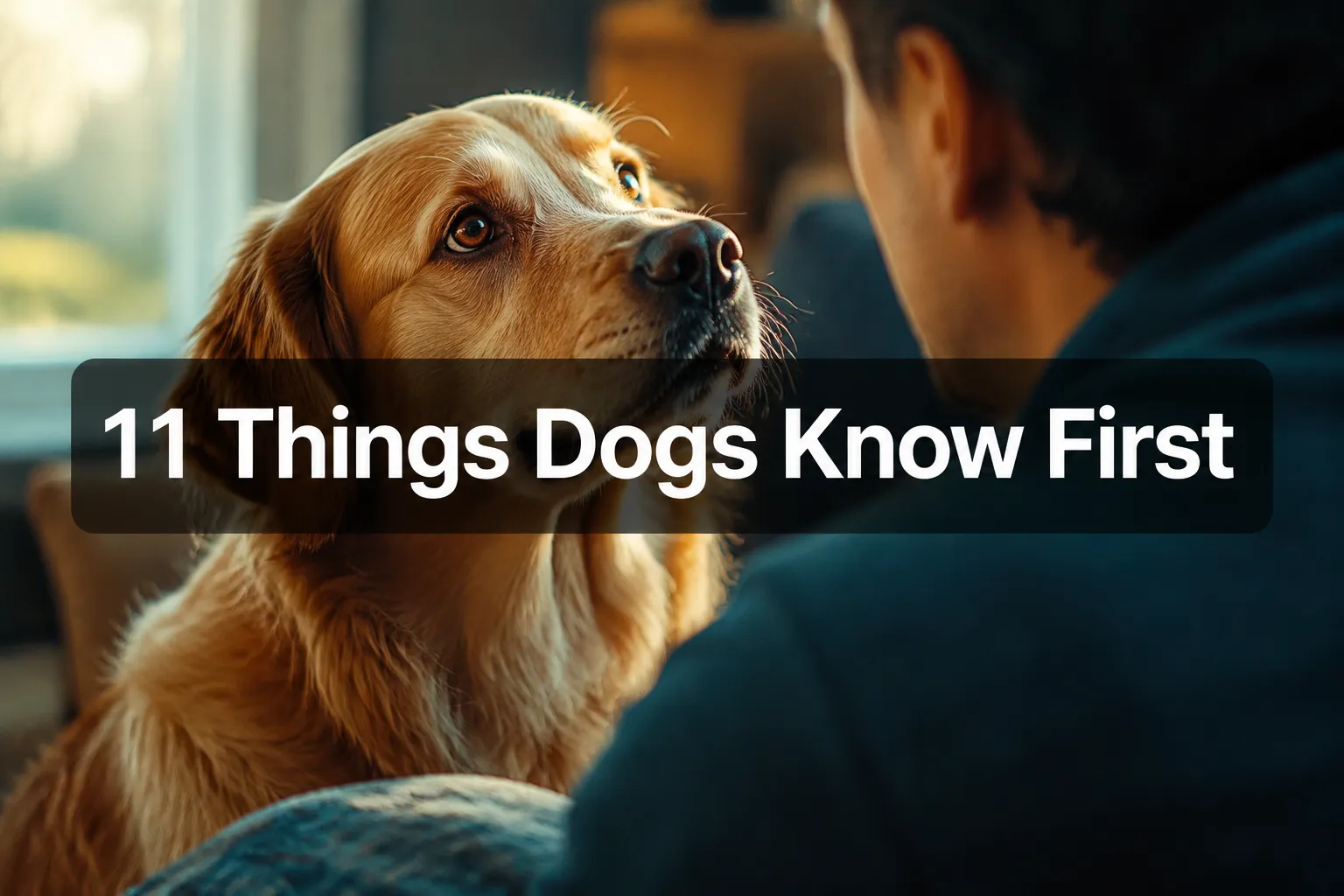11 Things Dogs Know Before Humans Do (And the Signs We Usually Miss)