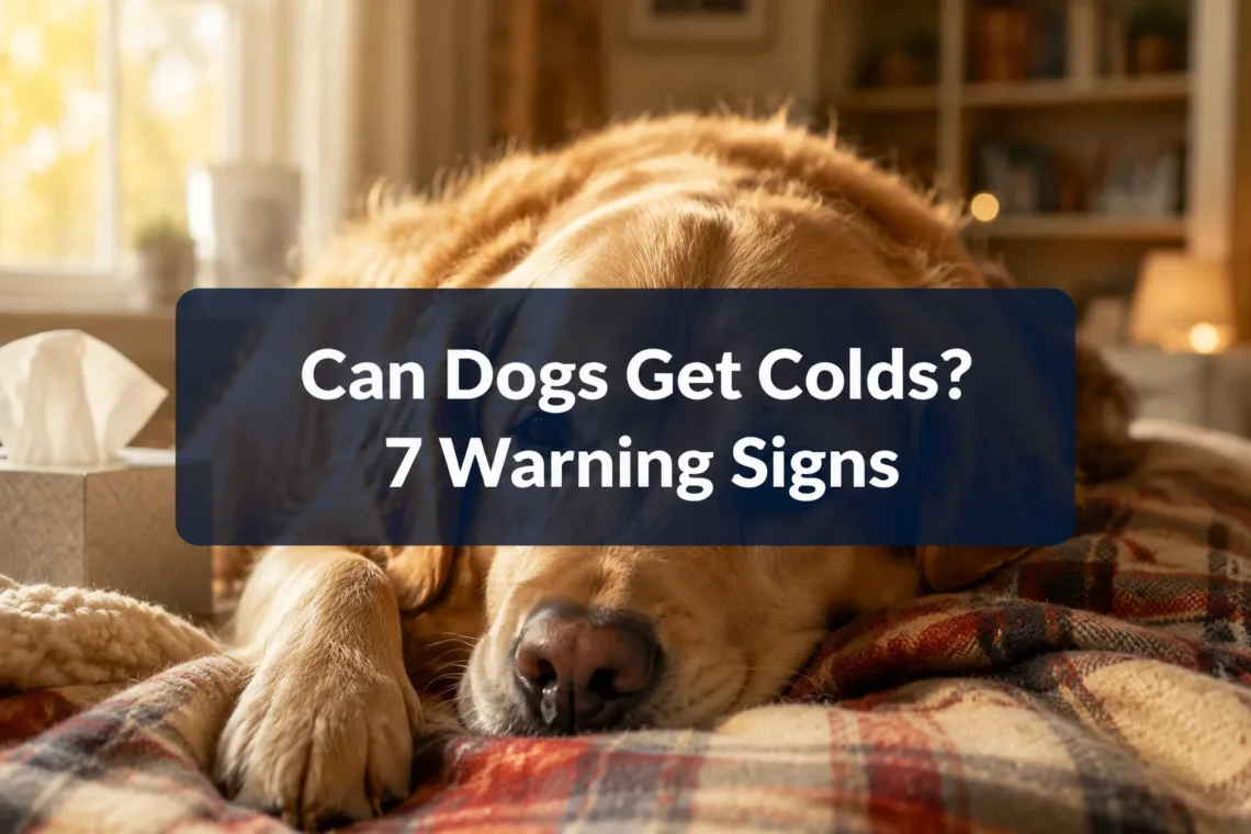 Can Dogs Get Colds? 7 Warning Signs Most Owners Mistake for Something Else