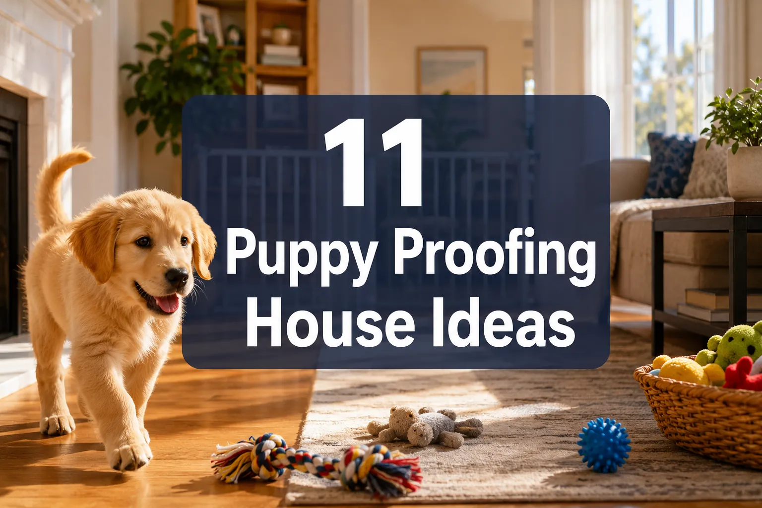 11 Puppy Proofing House Ideas for Things You Never Thought Were Dangerous