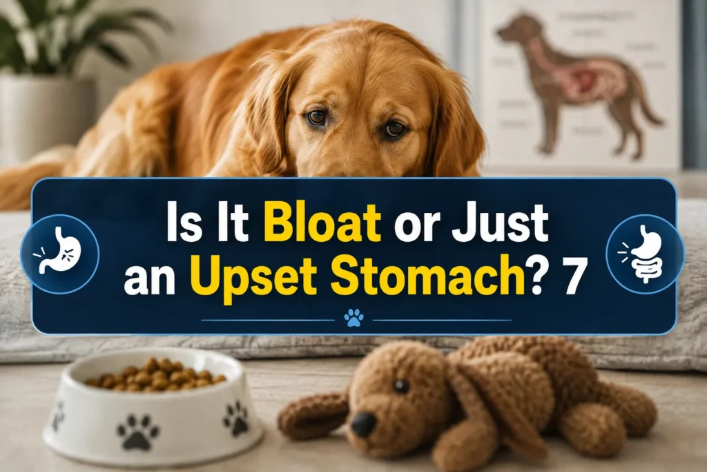 Is It Bloat or Just an Upset Stomach? 7 Signs of Bloat in Dogs Every Owner Must Know