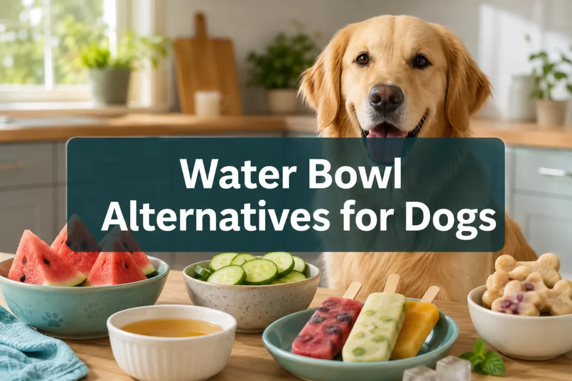 7 "Water Bowl Alternatives" for Dogs Who Barely Drink Enough (Hydrating Treats for Dogs)