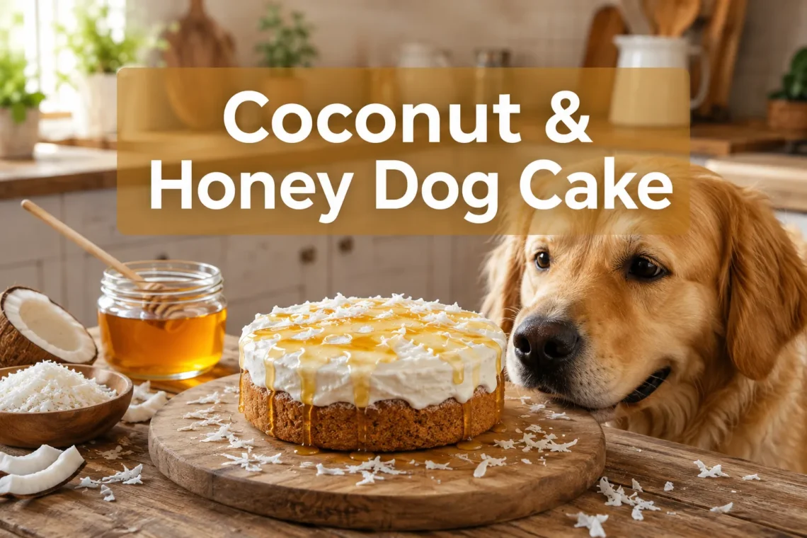 How to Make a Coconut and Honey Dog Cake Without Complicated Ingredients