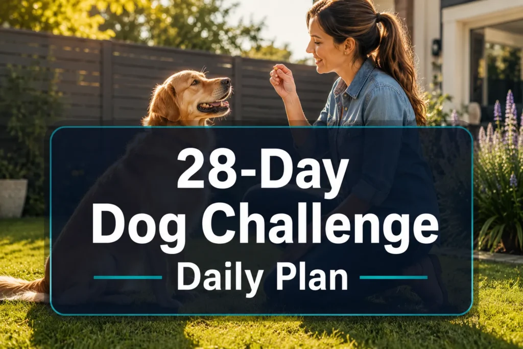 28-Day Dog Obedience Challenge: The Daily 10-Minute Plan That Changes Everything