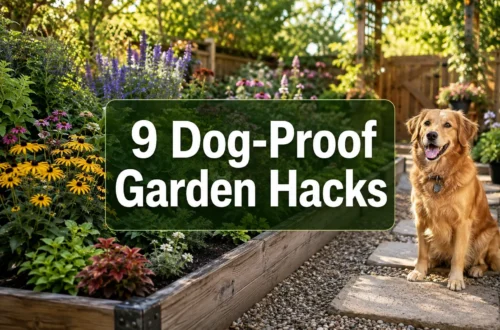9 Dog-Proof Garden Hacks That Protect Your Plants Without Fencing Everything Off