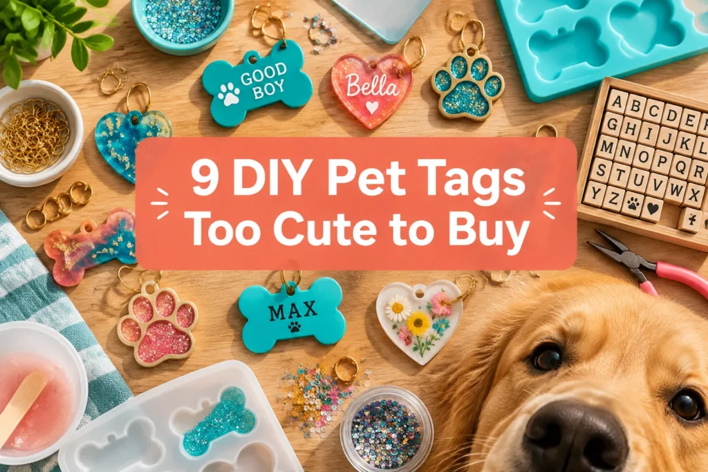 9 Personalized DIY Pet Tags That Are Too Cute to Buy