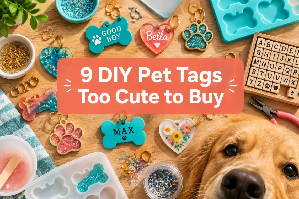 9 Personalized DIY Pet Tags That Are Too Cute to Buy