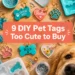 9 Personalized DIY Pet Tags That Are Too Cute to Buy