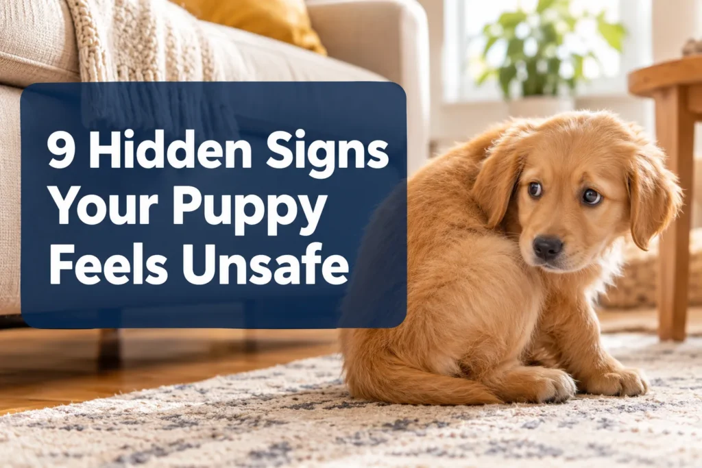9 Hidden Signs Your Puppy Feels Unsafe (Most Owners Miss #6!)