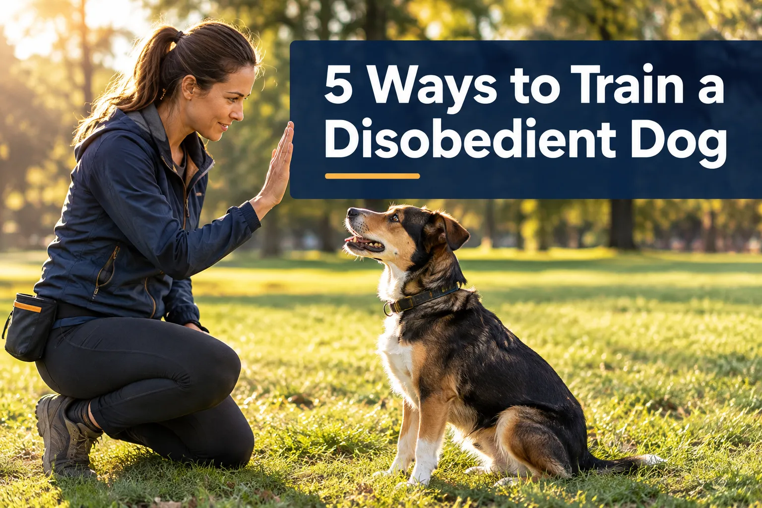 5 Ways to Train Your Disobedient Dog When Nothing Else Is Working