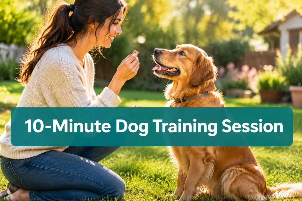 The 10-Minute Dog Training Session That Works Better Than an Hour of Practice