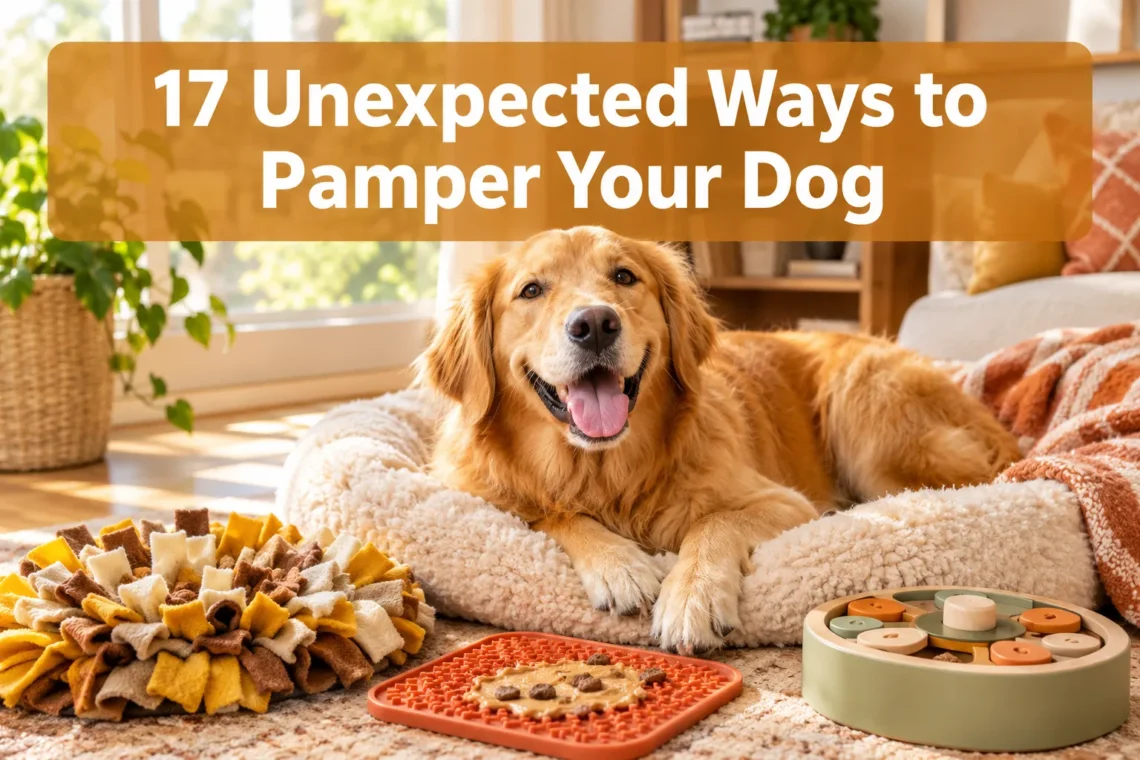 17 Unexpected Ways to Pamper Your Dog That Aren't Just Treats