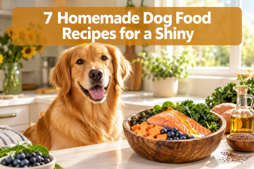 7 Homemade Dog Food Recipes for a Shiny Coat (The "Glow Bowl" Method)