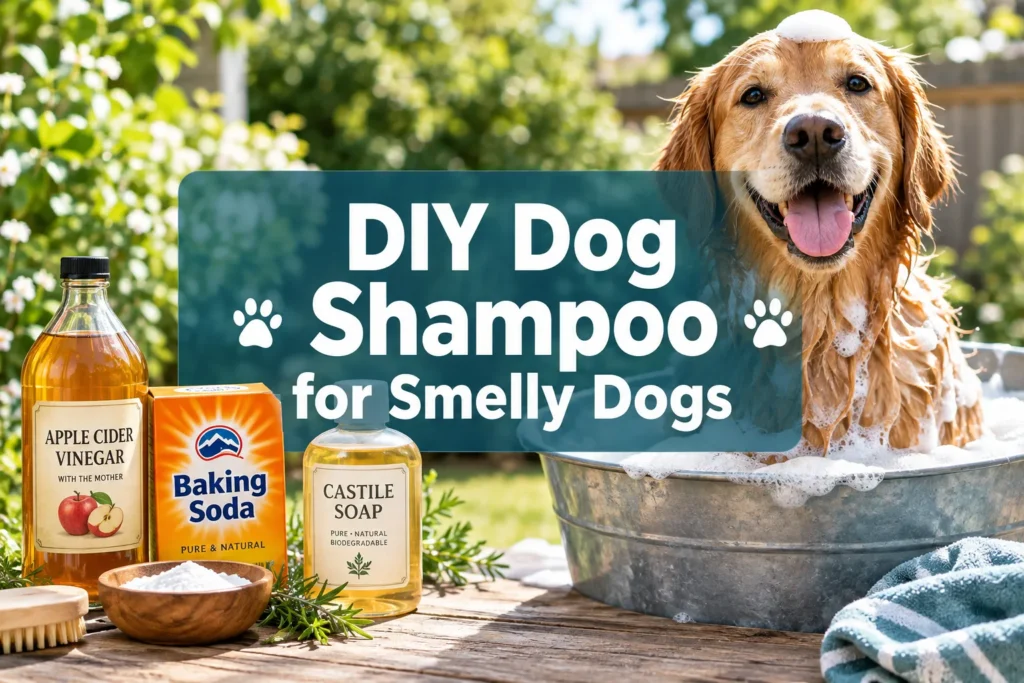 DIY Dog Shampoo for Smelly Dogs: The 3-Step "Fresh Fur" Trick That Lasts Longer