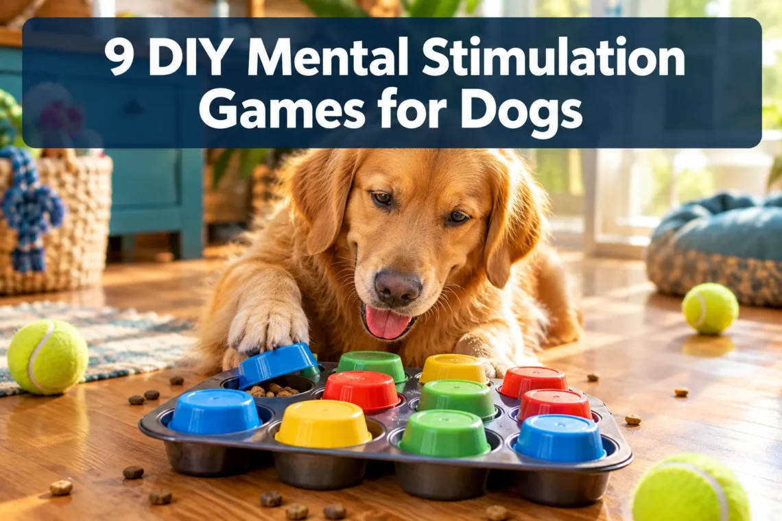 9 DIY Mental Stimulation Games for Dogs That Tire Them Out Without a Walk