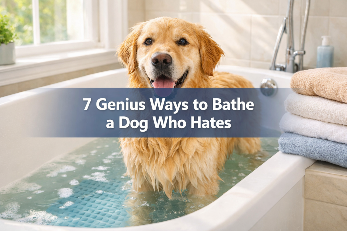Bathing a Dog Who Hates Water: 7 Genius Ways to Skip the Bathroom Battle