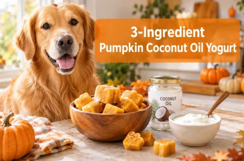 3-Ingredient Pumpkin Coconut Oil Yogurt Dog Treats for a Happy, Healthy Pup